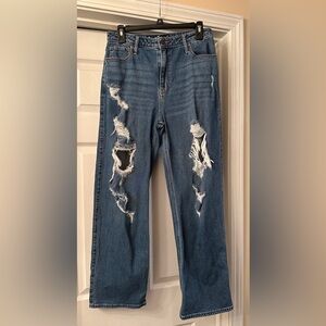 Hollister Ultra High-Rise Dad Jean Vintage Stretch